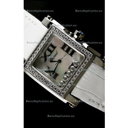 Chopard Happy Sport Swiss Replica Watch in Shell White Dial
