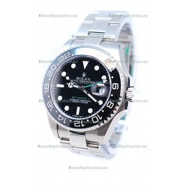 Rolex GMT Masters II 2011 Edition Swiss Replica Watch in Cerarmic Bezel