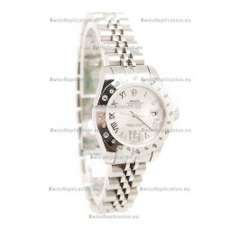 Rolex Datejust Silver Ladies Replica Watch