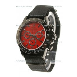 Rolex Daytona Cosmograph 2011 Edition Swiss Watch in Red Dial
