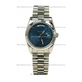 Rolex Day Date-Silver Japanese Replica Watch