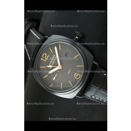 Panerai Radiomir GMT Japanese Replica Watch in PVD Case
