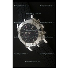Roger Dubuis Lemania Easy Diver Swiss Watch in Black Dial