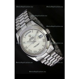 Rolex Day Date Japanese Replica Steel Watch