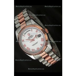Rolex Day Date Japanese Replica Rose Gold Watch