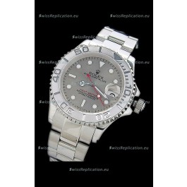 Rolex Yachtmaster Swiss Replica Watch in Silver Dial