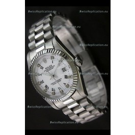 Rolex Datejust Oyster Perpetual Diamonds Swiss Watch