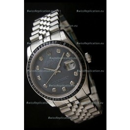 Rolex Datejust Swiss Replica Automatic Watch in Grey Dial