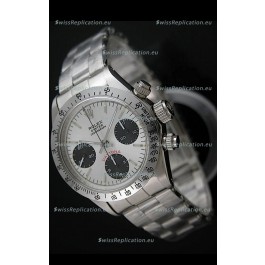 Rolex Oyster Cosmograph Swiss Replica Watch in White Dial