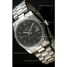 Rolex Replica Datejust Mens Swiss Watch in Black Dial - 41MM