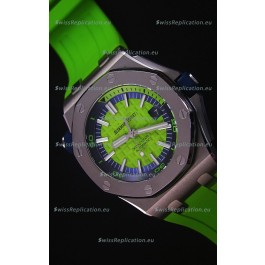 Audemars Piguet Royal Oak New Diver 1:1 Swiss Replica Watch in Green