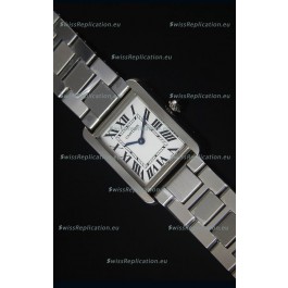 Cartier Tank Solo Swiss Quartz Watch in Steel Strap 24MM Wide 