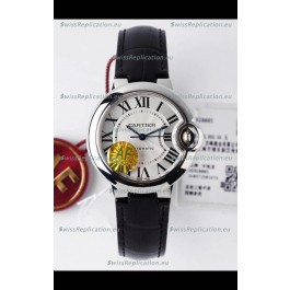Ballon De Cartier Swiss Automatic 1:1 Mirror Quality 33MM in White Dial 