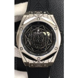 Hublot Big Bang Sang Bleu Stainless Steel 1:1 Mirror Replica Edition - 45MM 