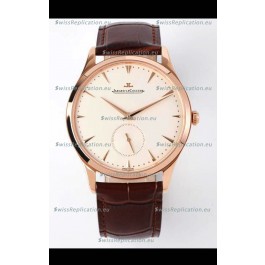 Jaeger LeCoultre Master Grand Ultra Thin Rose Gold Watch 1:1 Mirror Replica