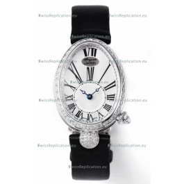 Breguet Reine De Naples Ladies Stainless Steel Swiss 1:1 Edition Replica Watch 