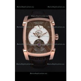 Parmigiani Fleurier Kalpa XL Rose Gold 1:1 Genuine Tourbillon Swiss Replica Watch 