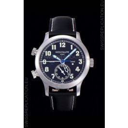 Patek Philippe Complications 5524G Calatrava Travel Time Swiss Replica Watch 
