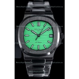 Patek Philippe Nautilus 5711 AET Remould Black Ceramic Edition Green Dial Swiss Replica Watch