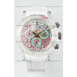 Rolex Daytona AET Remould XMAS Sapphires Casing 1:1 Swiss Replica Watch 