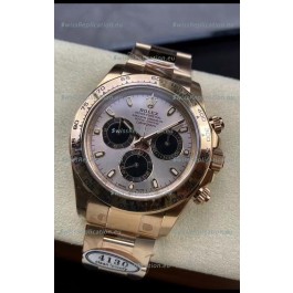 Rolex Cosmograph Daytona M116505-0016 Rose Gold Original Cal.4130 Movement - 904L Steel Watch