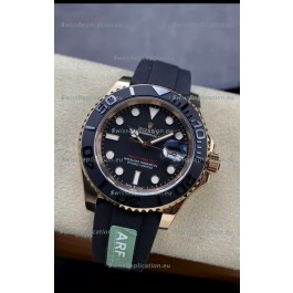 Rolex Yachtmaster m126655 Rose Gold 40MM Cal.3135 Swiss 1:1 Ultimate 904L Steel Watch