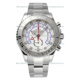 Rolex Yachtmaster II Stainles Steel Ref.116689 1:1 White Gold Plated Bezel 