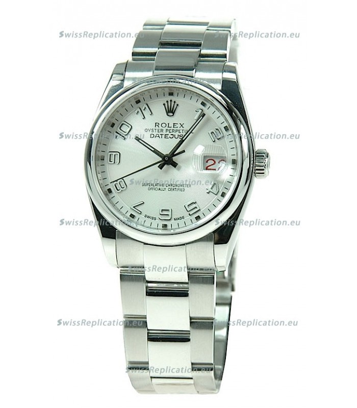 Rolex Datejust Swiss Replica Silver Watch
