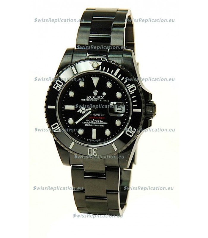Rolex Submariner Pro Hunter PVD Japanese Casing Watch 