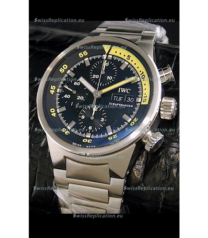 IWC Aquatimer Chrono Automatic Swiss Watch in Steel