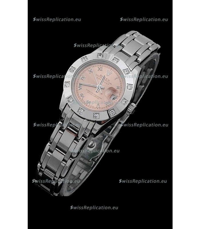 Rolex Datejust Ladies Japanese Replica Ladies Watch in Champagne Dial