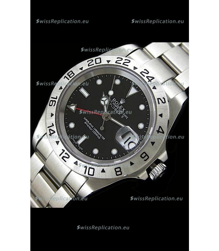 Rolex Explorer II Swiss Replica Automatic Watch in Black Dial