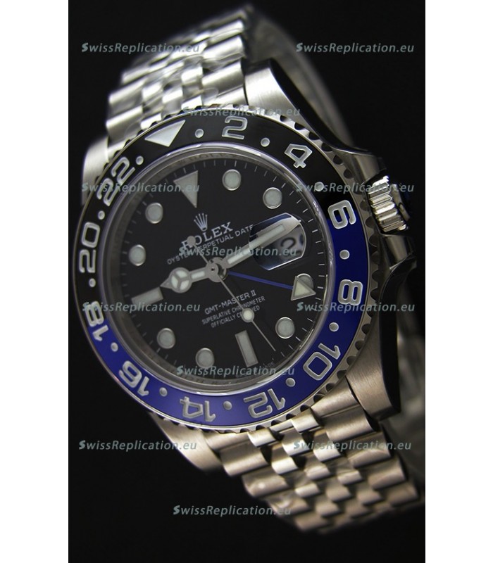 Rolex GMT Masters II 126710BLNR Batman Cal.3186 Movement Swiss Replica - Ultimate 904L Steel Watch