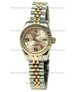 Rolex Floral Motif Datejust Ladies Replica Watch