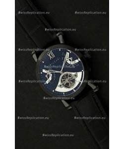 Bvlgari Sotirio Japanese Replica Automatic Watch in Blue Dial