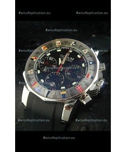 Corum Admiral's Cup Challenge Swiss Replica Watch in Black Dial