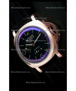 Panerai Luminor GMT 10 Days Swiss Watch in Steel Case