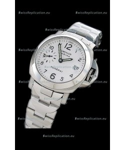 Panerai Luminor Marina 40MM Swiss Watch in Steel Strap