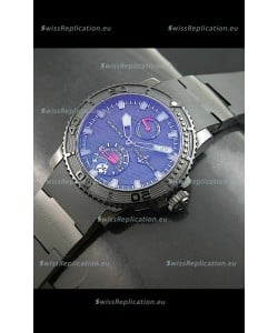 Ulysse Nardin No189 Swiss Watch in Black Dial