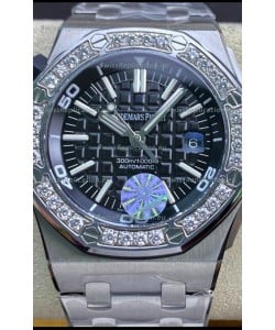 Audemars Piguet Royal Oak Offshore Diver 1:1 Mirror Swiss Replica Watch - Steel Strap