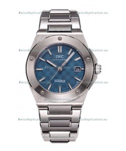 IWC Ingenieur IW3289 Blue Dial 1:1 Mirror Swiss Replica Watch 40MM