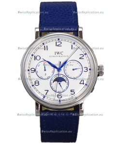 IWC Portofino Perpetual Calendar IW3446 White Dial Swiss Replica Watch 
