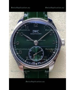 IWC Portugieser Super Clone Automatic 41 IW358310 Green Dial in Steel Case