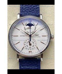 IWC IW359001 Portofino Complete Calendar 904L Stainless Steel Swiss Replica Watch 
