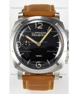 Panerai Super Clone Luminor 1950 PAM127 904L Steel Edition Swiss Replica Watch