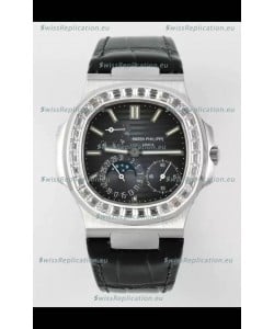 Patek Philippe Nautilus 5712/1A 1:1 Quality Swiss Replica Watch in Blue Dial