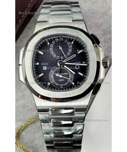 Patek Philippe Nautilus 5990/1A 904L Steel Case in Black Dial - 1:1 Mirror Replica