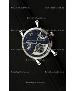 Bvlgari Sotirio Japanese Replica Automatic Watch in Blue Dial