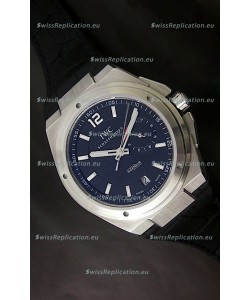IWC Ingenieur Power Reserve Swiss Watch in Black
