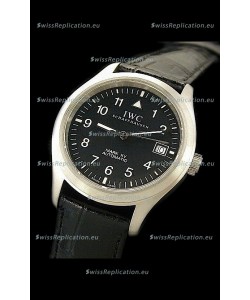 IWC Pilot MARK-XV Swiss Replica Watch in Black